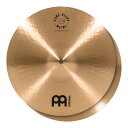 【PURE ALLOY シリーズ】&nbsp; MEINLピュア・アロイ・シリーズはドイツメイドの高い技術と、革新的なアイディアを融合する新しいシンバルラインとして、洗練されたマイネルならではのルックスと、精密で丁寧な物作りへのこだわりが、ミュージックスタイルを限定しない優れたタッチと、心地よく澄んだピュアな倍音、幅広い音域をカバーする豊かな響きを実現しています。　