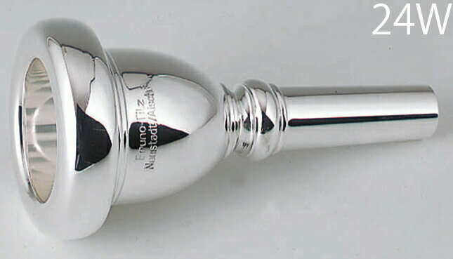 B.TilZ ( ティルツ ) 24W チューバ マウスピース バコ 銀メッキ 92 BAKO SP Tuba mouthpiece 北海道 沖縄 離島不可