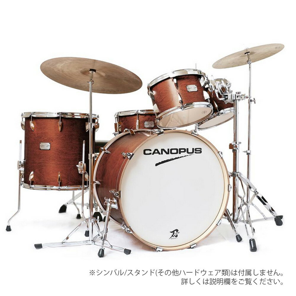 Canopus ( カノウプス ) YAIBA II GROOVE KIT Antique Brown Matt LQ 刃II ドラム アコースティックドラム
