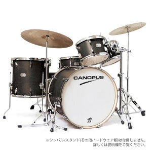 Canopus ( Υץ ) YAIBA II GROOVE KIT Antique Ebony Matt LQ II ɥॻå ɥ  ɥ ƥåɥ