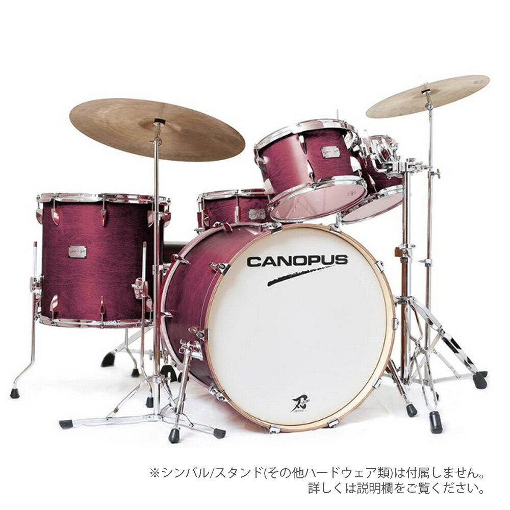 Canopus ( カノウプス ) YAIBA II GROOVE KIT Dark Wine Red Matt LQ 刃II ドラム アコースティックドラム