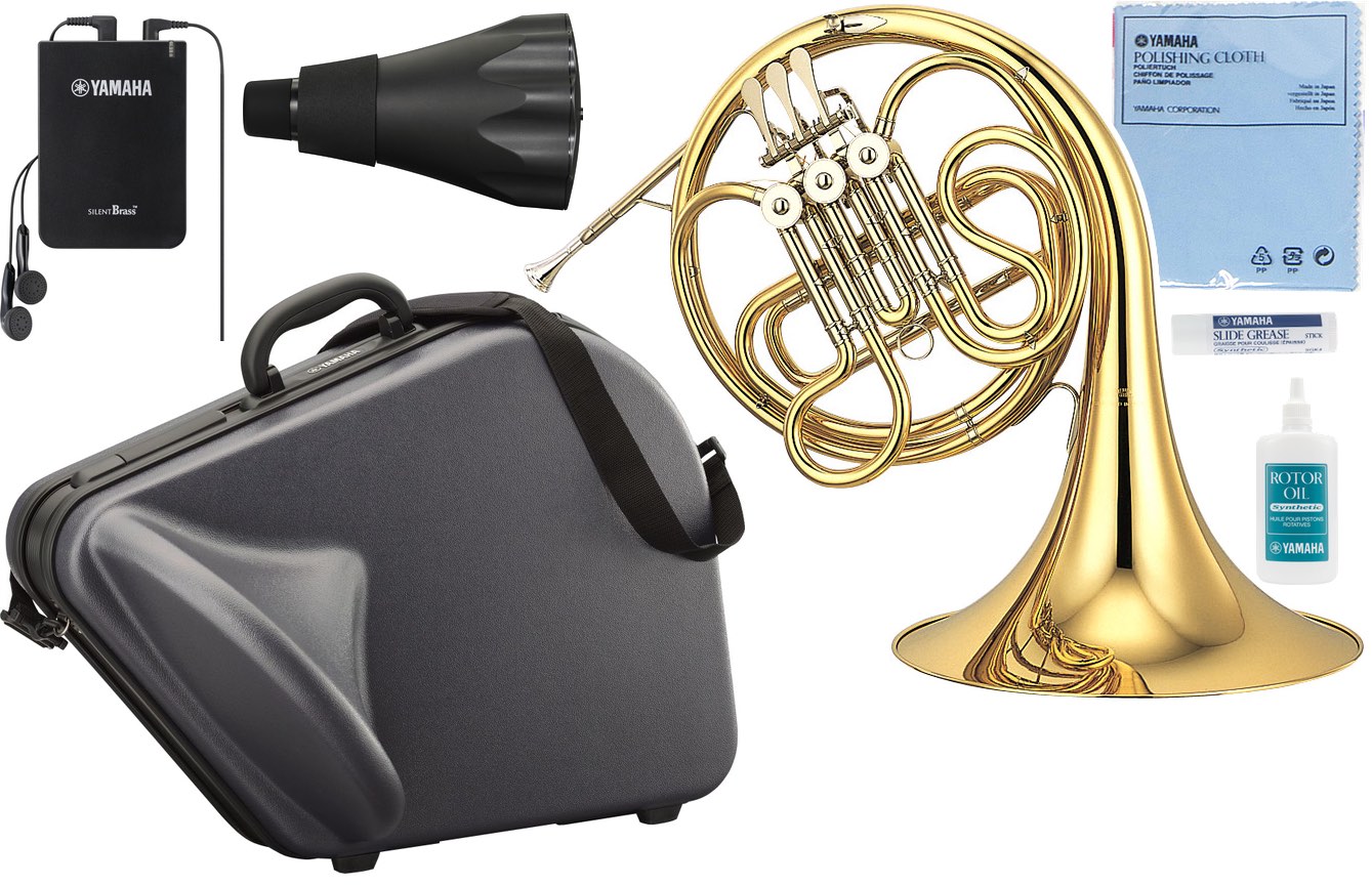 YAMAHA ( ヤマハ ) YHR-314II ホルン Fシングル 3ロータリー フレンチホルン シングル 一体式 本体 管楽器 french horn YHR-314-2 SB3X セット A　北海道 沖縄 離島不可