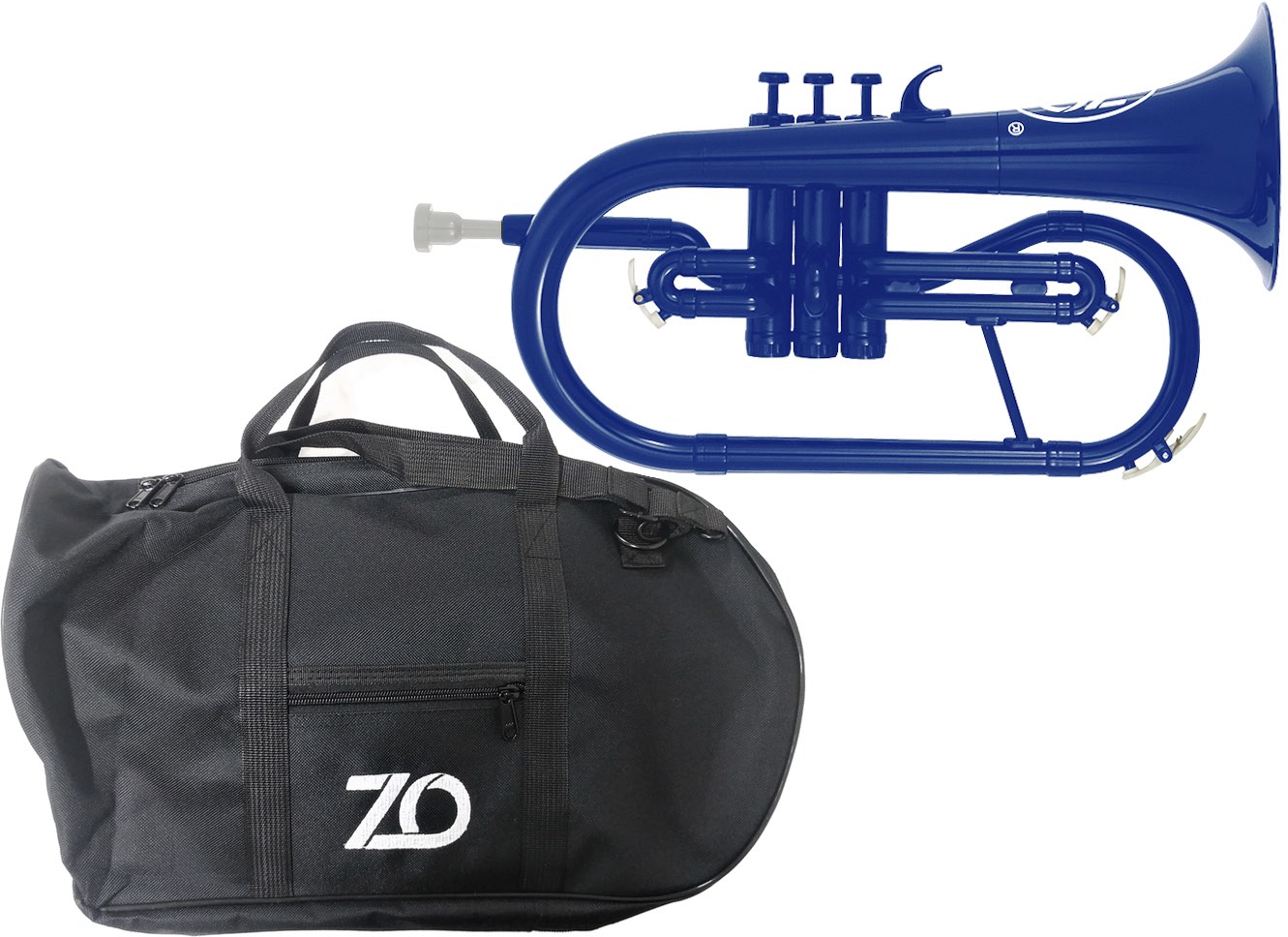 ZO ( åȥ ) FL-10 ե塼ۥ ֥롼 ȥå ץ饹å ɳڴ Flugel horn DarkBlue ڴ̳ƻ  ΥԲ