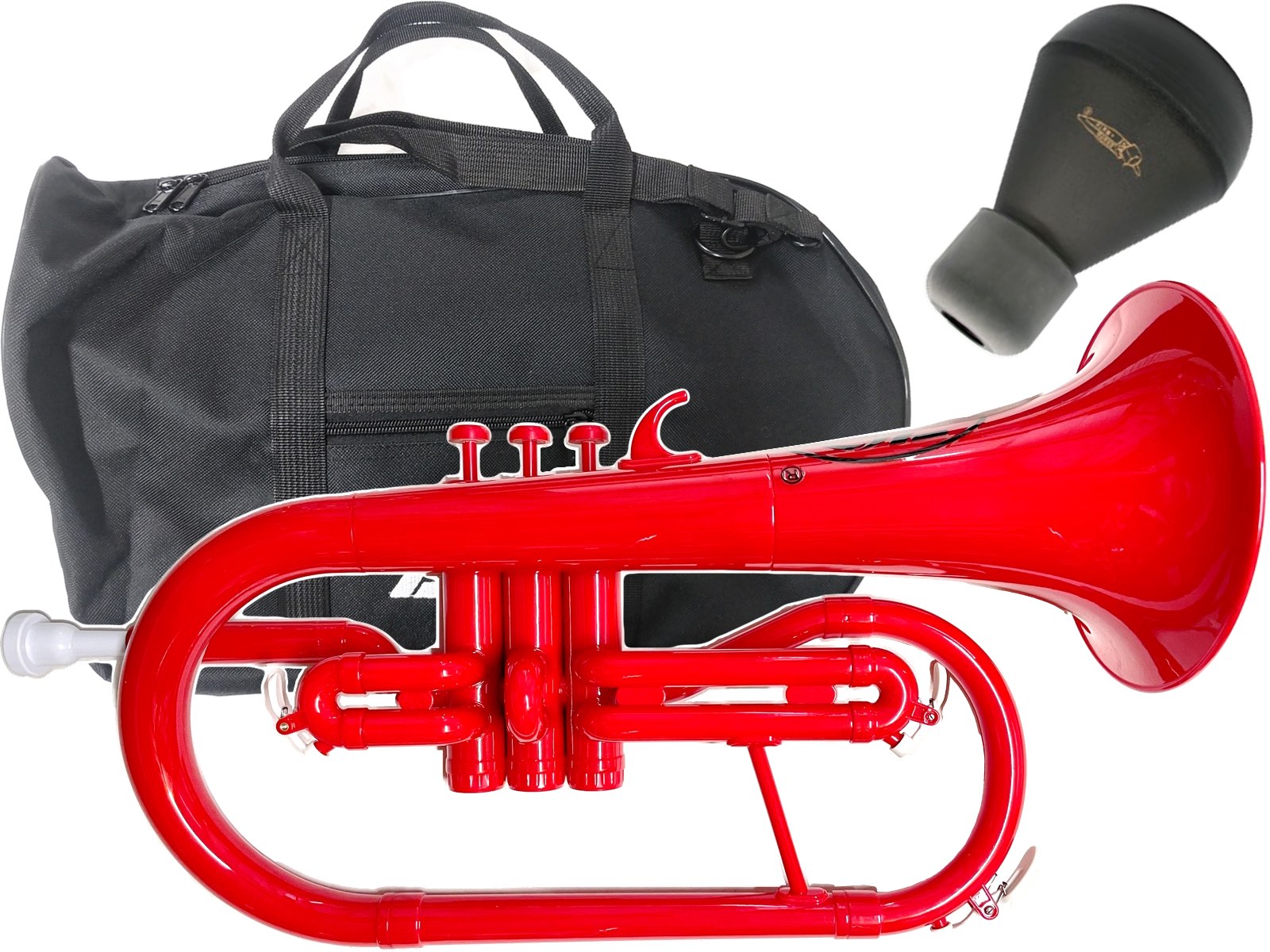 ZO ( ゼットオー ) FL-01 フリューゲルホルン レッド 新品 アウトレット プラスチック 管楽器 Flugel horn red 楽器 …