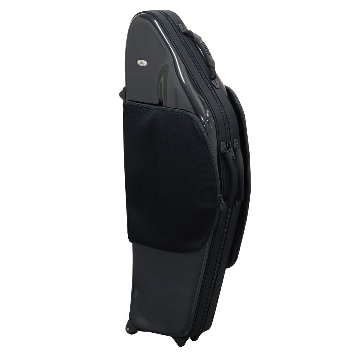 bags ( バッグス ) EFBS M-BLK メタリックブラック バリトンサックス ハードケース リュック evolution baritone saxophone case 黒色 北海道 沖縄 離島 同梱 代引き 不可 1