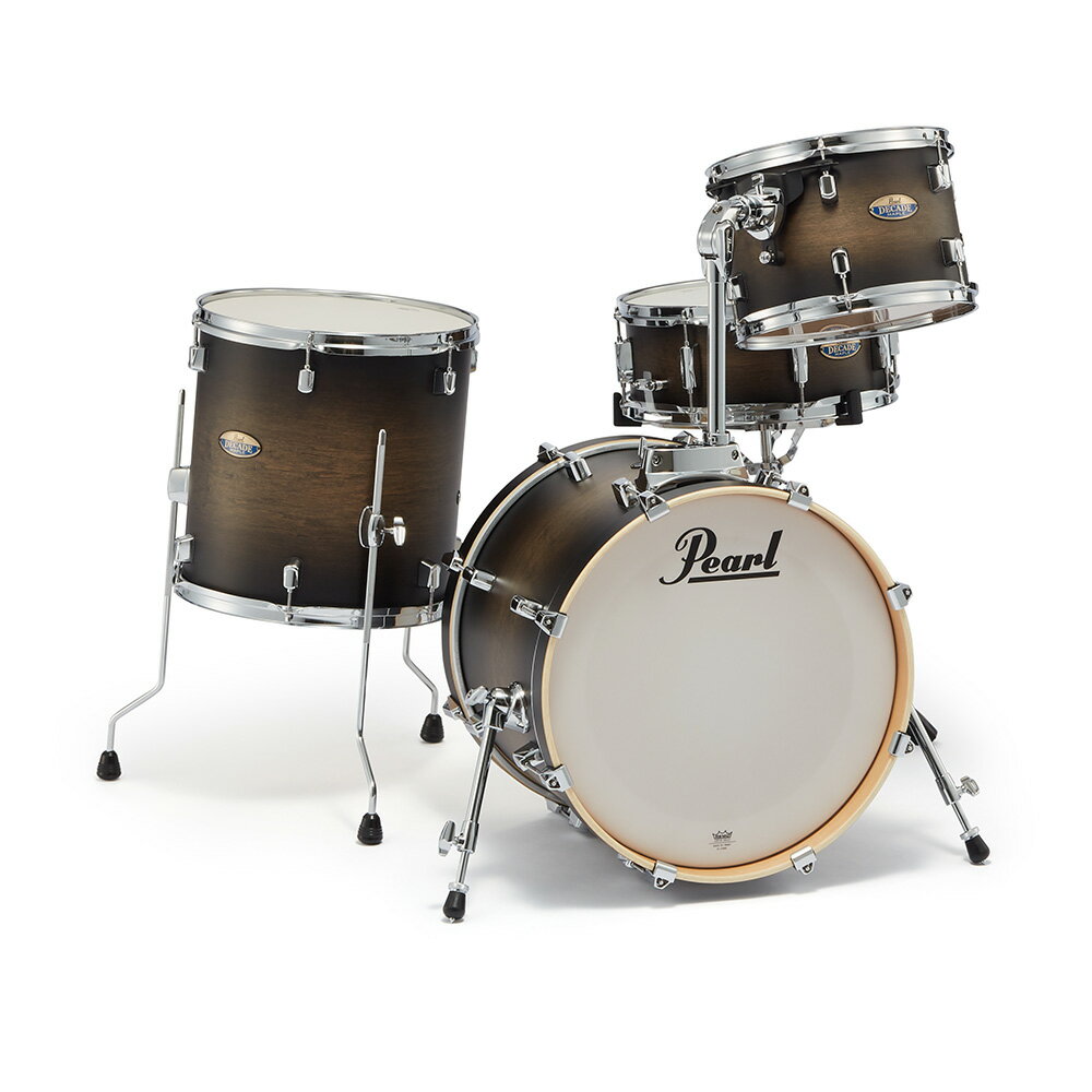 Pearl パール DECADE MAPLE ディケイドメイプル ドラムセット DMP984P/C #262 サテンブラックバースト【DMP984P/C #26...