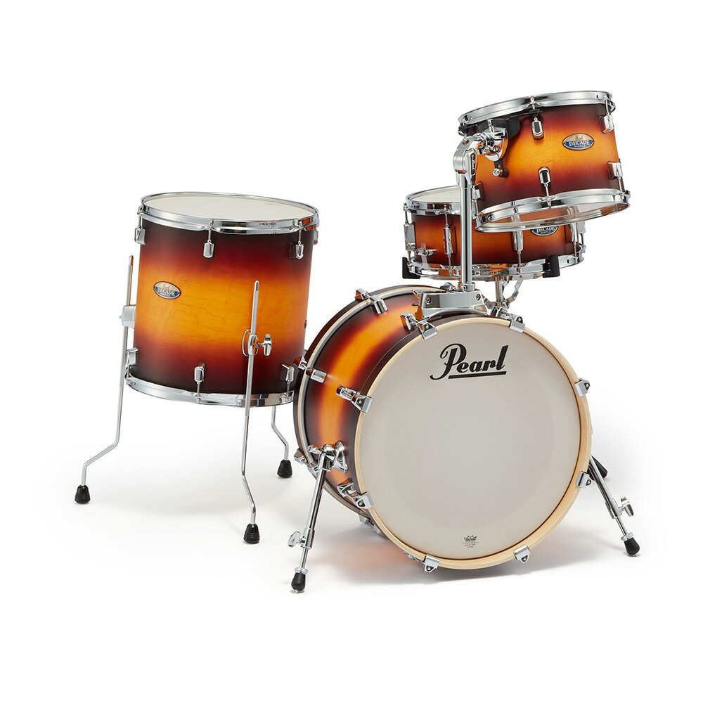 Pearl パール DECADE MAPLE ディケイドメイプル ドラムセット DMP984P/C #225 クラシックサテンアンバースト【DMP984P/C ...