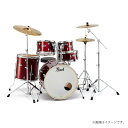 Drum set EXPORT The Best Selling Drum Set of All Time. パールのエントリーモデル「エクスポート」は全てをパッケージングしてこれ1台ですぐにドラムが始められる「Ready Set Go」のコンセプト。 &nbsp; パール75年の歴史の中で、最も多くのドラマーに愛用されている実績を持つExportドラムシリーズ。永く世界のミュージックシーンで鍛えられたサウンドは、今なお、新世代のドラムインフルエンサーに向けて輝きを放ち続けている。 &nbsp; マホガニーとポプラによるパワフルなシェルは、Exportの伝統を継承しつつも、パールの新たなサウンドテイストを意識している。 &nbsp; &nbsp; 【 セット内容 】 バスドラム：22&quot;x18&quot; ※バスドラムマフラー（BDM-M）付属 タムタム；10&quot;x7&quot; / 12&quot;x8&quot; フロアタム：16&quot;x16&quot; スネアドラム：14&quot;x5.5&quot; ドラムスティック &nbsp; ●ハードウェア● H-830 ハイハットスタンド S-830 スネアスタンド P-830 ドラムペダル BC-830 シンバルブームスタンド C-830 シンバルスタンド D-730S ドラムスローン TH-70I/Cタムホルダー（x2） &nbsp; ●シンバル●SABIAN Solar Cymbal 14&quot;ハイハットシンバル（x1ペア） 16&quot;クラッシュシンバル 20&quot;ライドシンバル &nbsp; &nbsp; 【スペック】 シェル：6プライ&nbsp;(7.5mm) ポプラ＋マホガニー ラグ：NEL-100/C フープ：1.6mm スチールフープ タムマウント：Opti-Loc タム・サスペンションシステム ヘッド：REMO&nbsp;UC&nbsp;クリア(タムタム両面)&nbsp; 　　　　REMO&nbsp;UC&nbsp;パワーストローク3(バスドラム) &nbsp; 【Future】 ●A True Icon in the Drumming World.● ビギナーから若きロックドラマーまで、ドラムの楽しさを十二分に味わえるパールExportシリーズ。ドラムセットに備わるべきベーシックなポイントをすべてカバーしたこのモデルの存在はとても貴重。ドラムプレイはもとより、チューニングやセッティングまでドラムをトータルで学ぶには大変おすすめのできるモデル。 &nbsp; ●Take Your Drumming to the Next Level● Exportシリーズは、ベーシックなスタイルの中にパールだからこそ可能なクオリティの高いアイテムを盛り込んだドラムセットのベストセラーモデル。多くのドラマーにとって夢を実現できる最も身近なドラムということができ、最高のサウンドとパフォーマンスを引き出すためのさまざまなデザインが施されドラマーの快適な演奏をバックアップする。 &nbsp; ■上記製品仕様は2022年8月時点のものです。■ ※製品の仕様及びデザインは予告なく変更される場合があります。 ※多数のサイトに掲載しております。ご注文のタイミングによりご用意できない場合がございます。あらかじめご了承くださいませ。 随時更新するよう努めてはおりますが、最新状況は常に変動するため合わせてメーカーでもご確認下さい。 &nbsp;