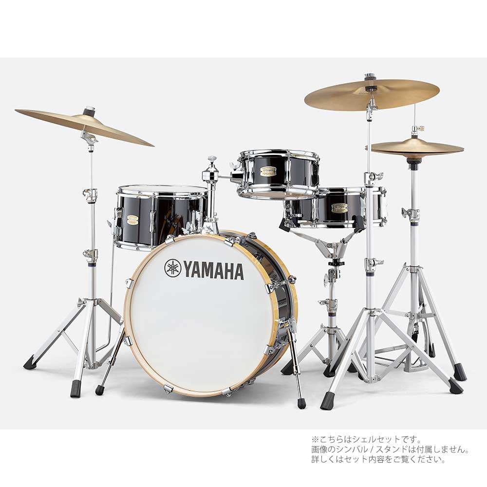 YAMAHA ( ヤマハ ) Stage Custom Hip DSBP0F4HRB Raven Black シェルセット【DSBP8F3RB】【4月26日時点メーカー在庫…