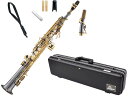 Antigua ( アンティグア ) SS4290 パワーベル BG ソプラノサックス ブラック ゴールド soprano saxophone powerbell Black nickel body gold finish keys　北海道 沖縄 離島不可