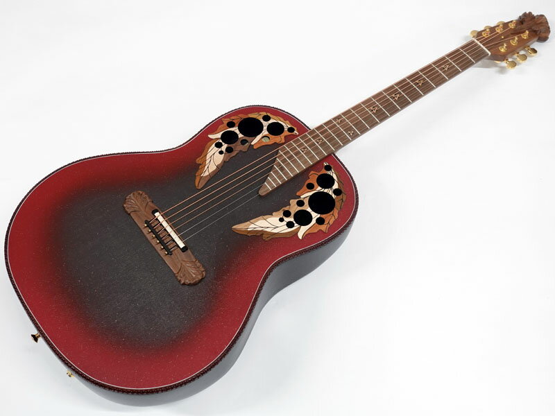 Ovation Adamas 1687GT-2 Reverse Red Burst USA カスタムショップ アダマス オベーション