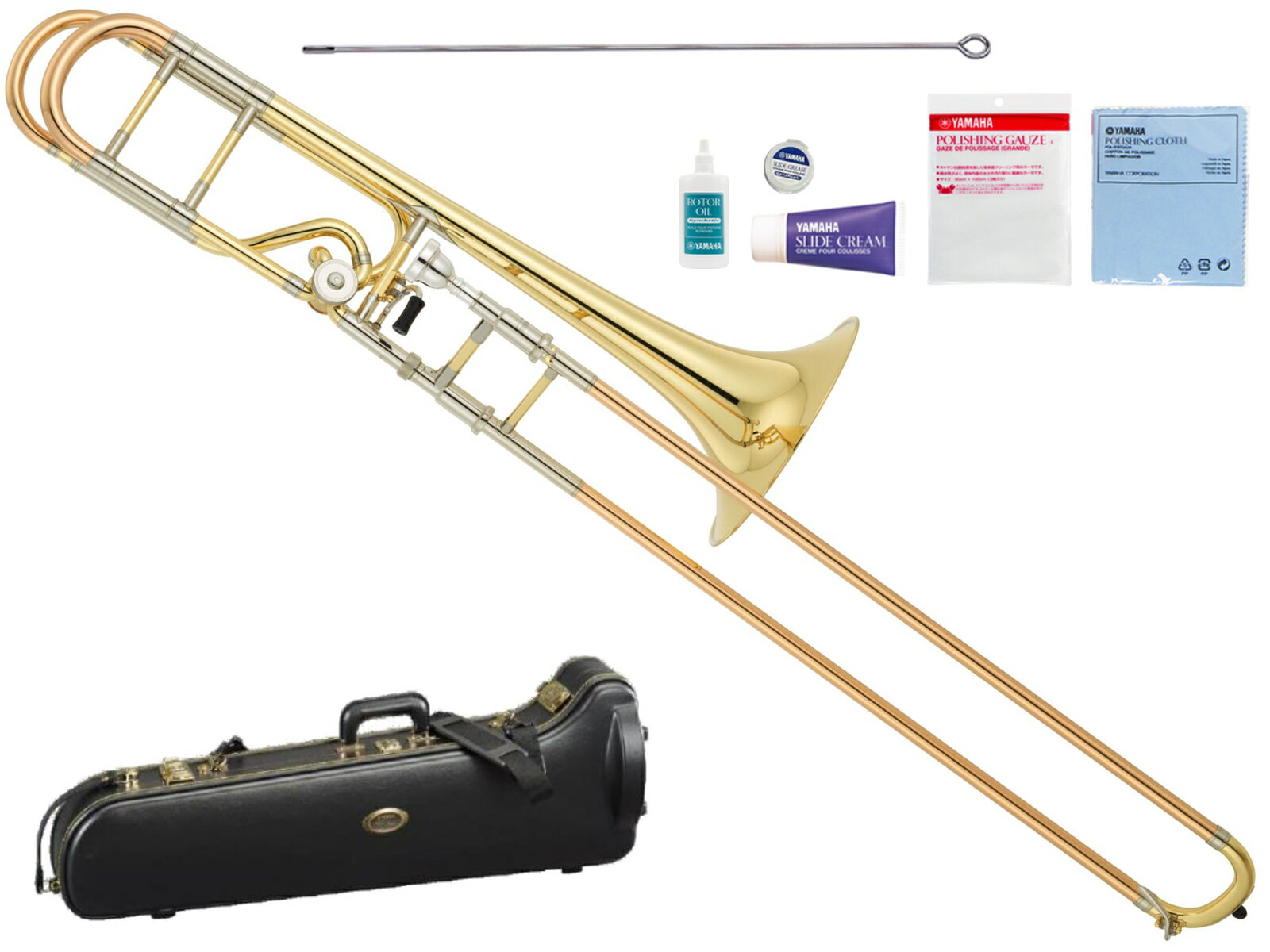 YAMAHA ヤマハ YSL-825 テナーバストロンボーン 太管 オープンラップ イエローブラス トロンボーン カスタム Xeno Tenor Bass Trombones　北海道 沖縄 離島不可