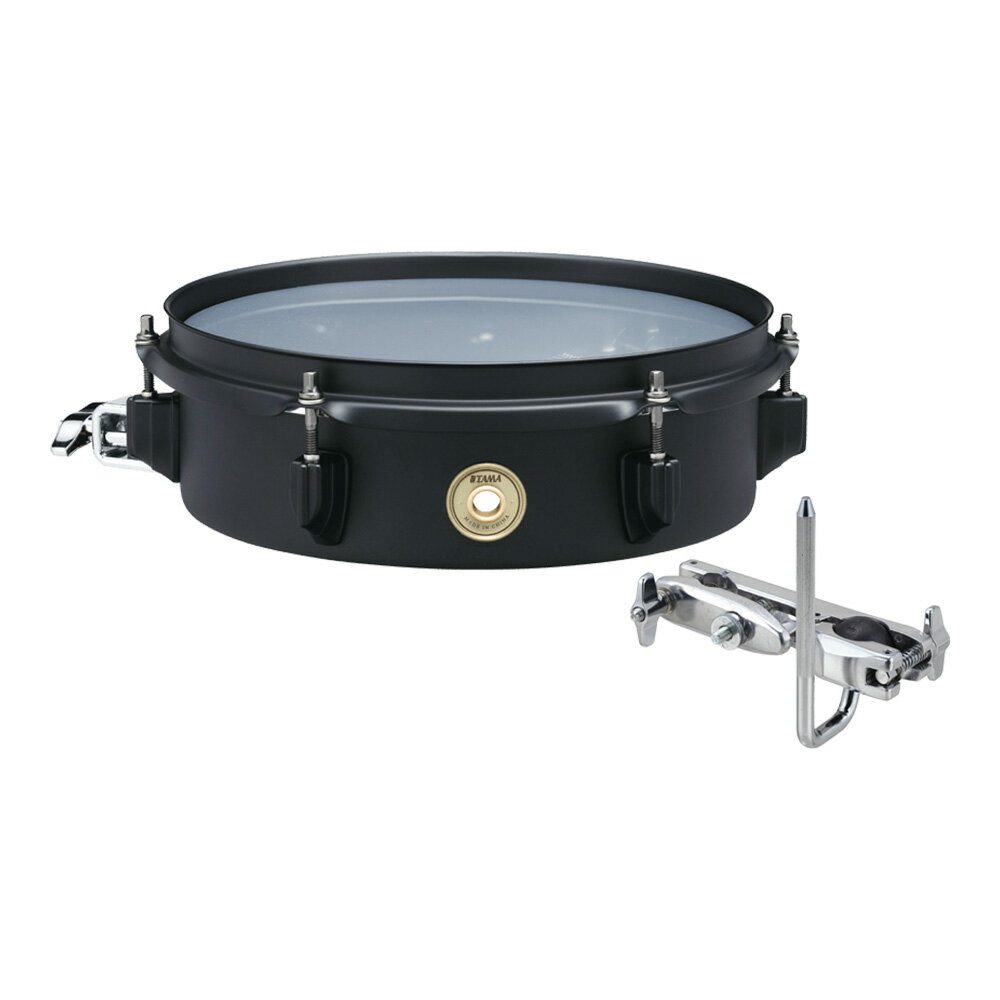 TAMA タマ Metalworks Effect Mini-Tymp Snare Drum 10 x3 BST103MBK【 ドラム スネア 】【BST103MBK】【4月26日時点メーカー在庫無し 】 メタルワークス 小口径 パーカッション