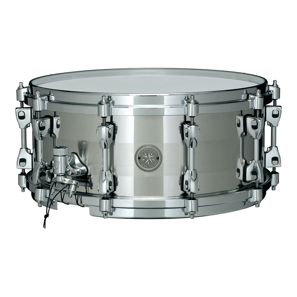 TAMA タマ STARPHONIC Stainless Steel 14 x6 PSS146【 ドラム スネア 】【PSS146】【5月17日時点メーカー在庫あり ケース付き 】 スターフォニック