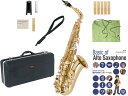 Antigua ( アンティグア ) AS2800 エルドン アルトサックス 新品 アウトレット ラッカー ゴールド 管楽器 eldon GL Alto saxophone セット C　北海道 沖縄 離島不可