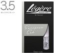 【メール便出荷品】 Legere ( レジェール ) 3-1/2 ヨーロピアンカット B♭ クラリネット リード 交換チケット 樹脂製 プラスチック 3.5 European Cut Signature clarinet reeds 3 1/2 【北海道不可/沖縄不可/離島不可/同梱不可/代引き不可】