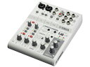 YAMAHA ヤマハ AG06MK2 W ホワイト 配信用 ライブストリーミングミキサー オーディオインターフェイス