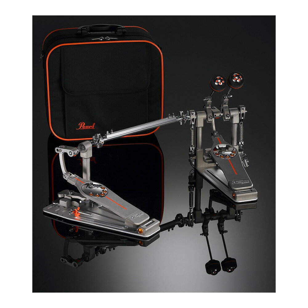 Pearl ( パール ) P-3002D Demon Direct Drive Double Pedal【ドラムペダル バスドラ キックペダル ツインペダル 】【P-3002D】【4月27日時点メーカー在庫あり 】 ドラム ペダル ツイン