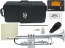 J Michael ( Jマイケル ) TR-430S トランペット 銀メッキ レッドブラス マウスパイプ 管楽器 B♭ Trumpet セット E　北海道 沖縄 離島不可