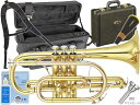 YAMAHA ヤマハ YCR-8335 コルネット ラッカー イエローブラス ショート ネオ クリアラッカー B♭ Cornet Neo gold セット D ...