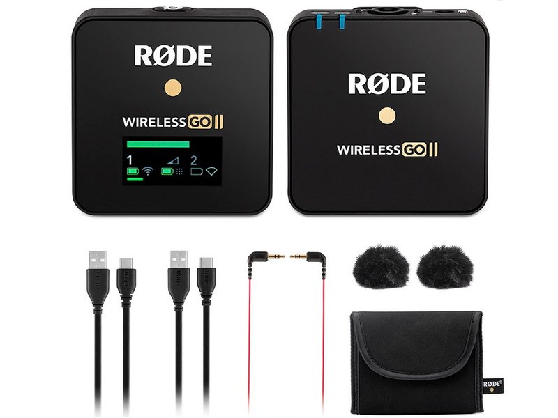 RODE ( ロード ) Wireless GO II Single ワイヤレス ゴー 2 シングル ◆ 【国内正規品】ワイヤレス送受信機マイクシステム【WIGOIISINGLE】