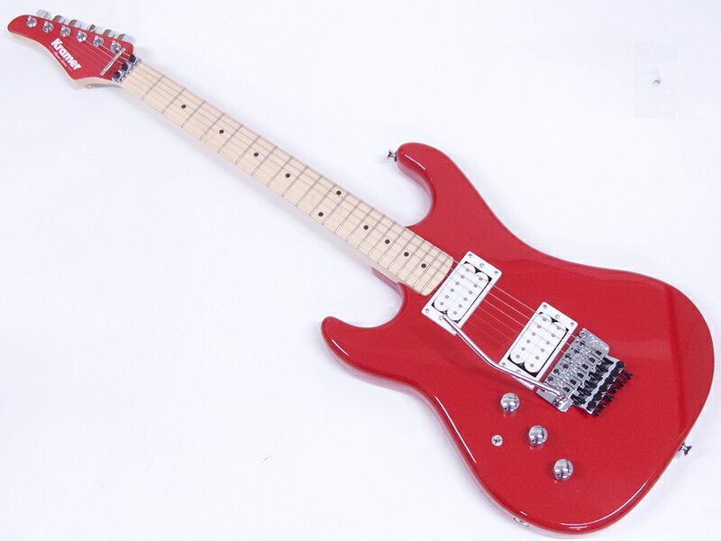 KRAMER ( クレイマー ) 左用 Pacer Classic Scarlet Red Metallic Left-hand レフトハンド エレキギター