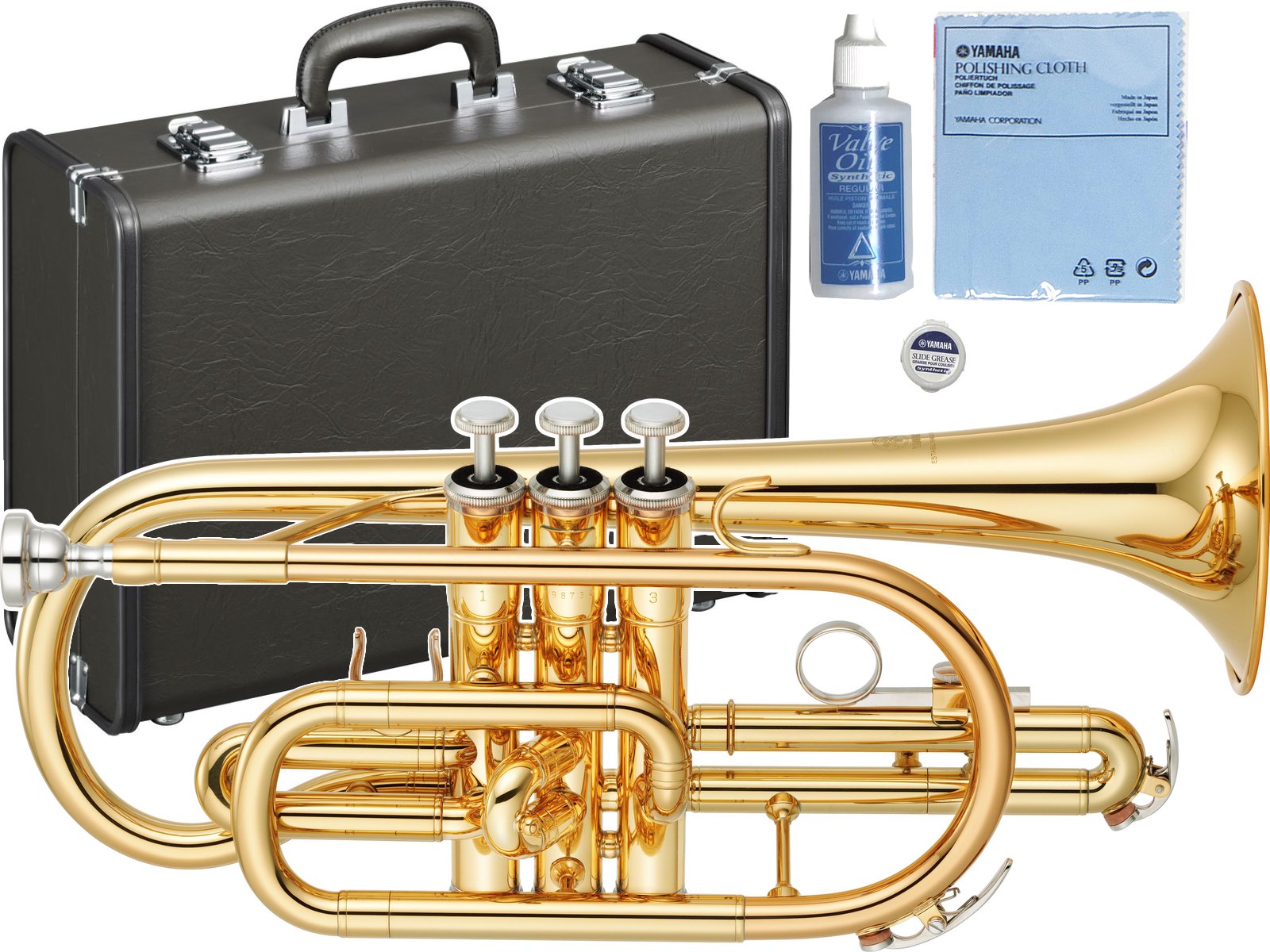 YAMAHA ヤマハ YCR-2330lll コルネット ラッカー 管体 管楽器 YCR-2330-3 Bb Cornet YCR2330lll GOLD ショート　北海道 沖縄 離島不可