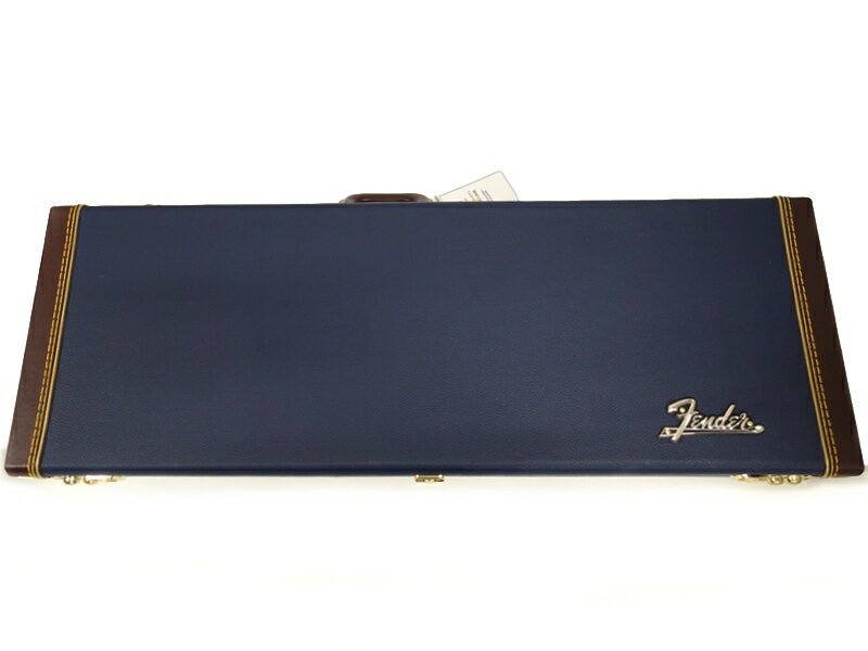 Fender ( フェンダー ) Classic Series Wood Case Strat / Tele Navy Blue エレキギター用 ハードケース ネイビー ブルー ストラトキャスター テレキャスター【WFC070 】 木製ケース 紺 青 2