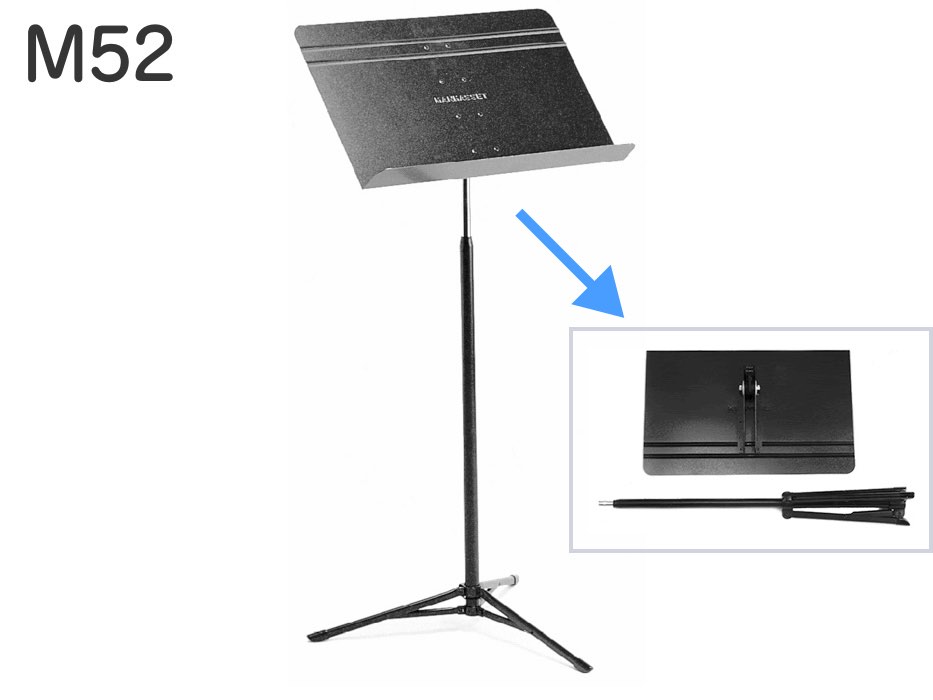 Manhasset ( マンハセット ) M52 譜面台 ボイジャースタンド オーケストラタイプ 分解 持ち運び voyager stand music stand　北海道 沖縄 離島不可