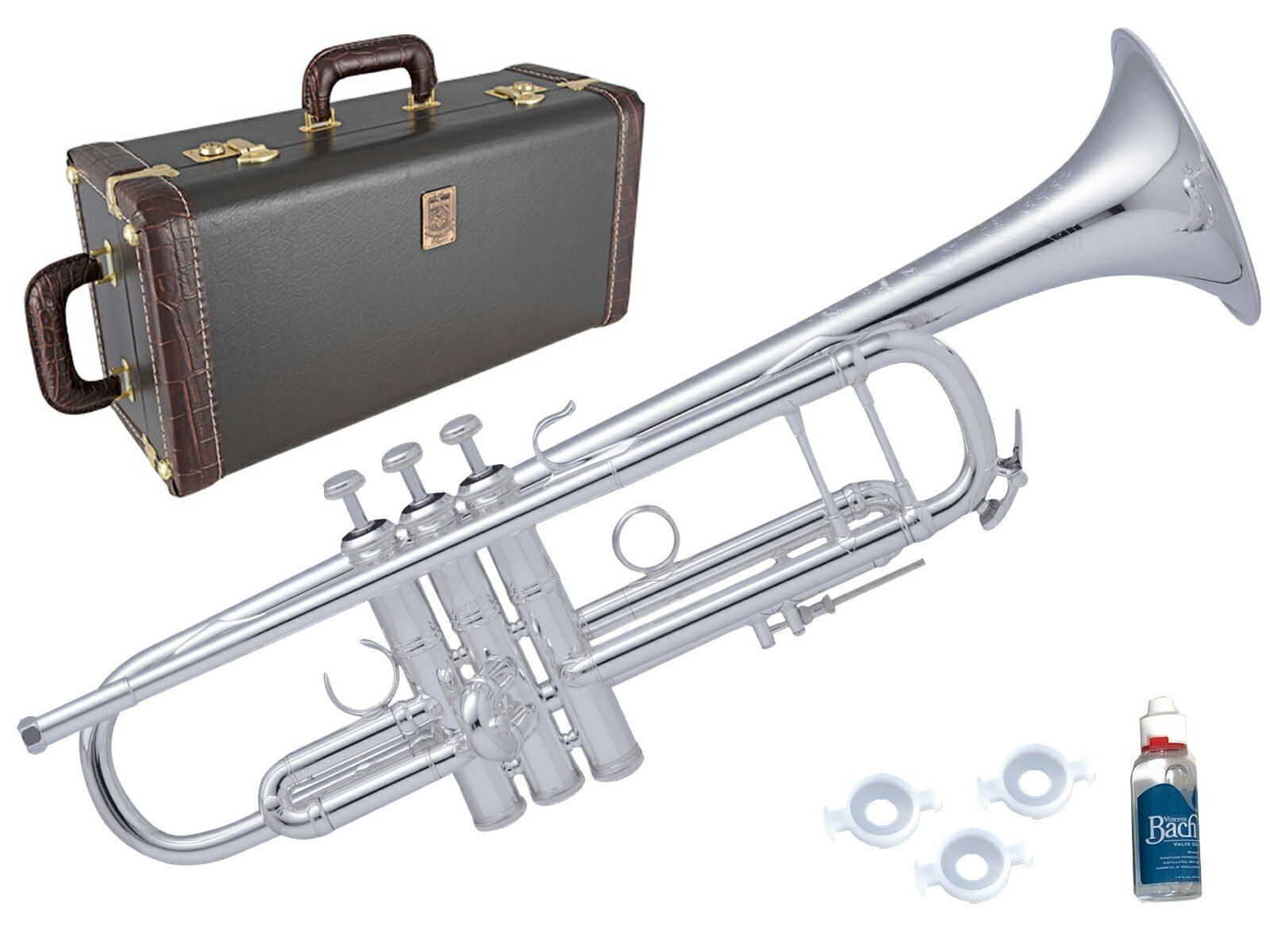 Vincent Bach ( ヴィンセント バック ) AB190 GBSP アルティザン B♭ トランペット ゴールドブラス 銀メッキ Trumpet Artisan Collection　北海道 沖縄 離島不可