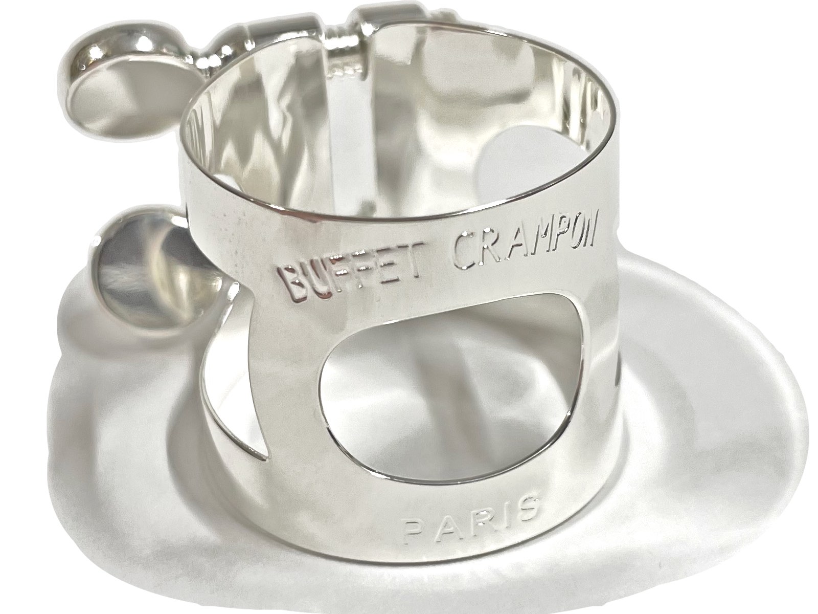 Buffet Crampon ( クランポン ) F12221 リガチャー B♭ クラリネット 銀メッキ SP 正締め Bb clarinet Ligature SP Silver plated　北海..