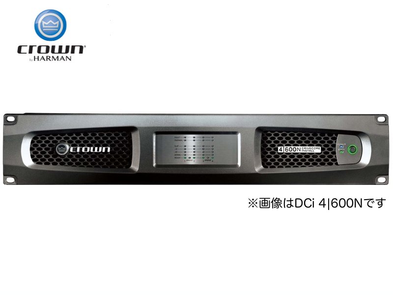 CROWN /AMCRON ( クラウン /アムクロン ) DCi 8|600N ◆ パワーアンプ ネットワーク BLU link 対応モデル ・8チャンネ…
