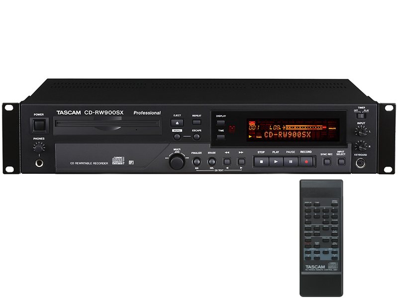 TASCAM タスカム CD-RW900SX ◆ CDレコーダー/プレーヤー【5月10日時点、在庫あり 】