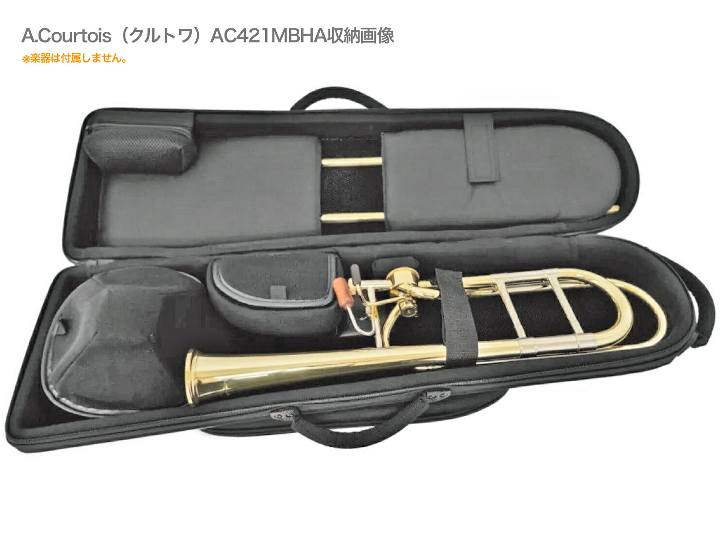 bags バッグス EFDTT WHT デタッチャブル トロンボーン ケース ホワイト ハードケ...