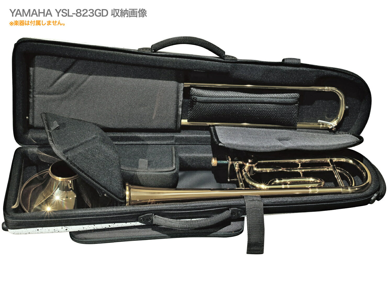 bags バッグス EFDTT WHT デタッチャブル トロンボーン ケース ホワイト ハードケ...