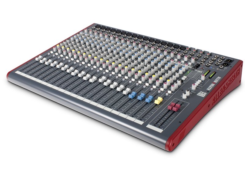 ALLEN&HEATH ( アレンアンドヒース ) ZED-22FX ◆ エフェクト内蔵 22chアナログミキサー (マイク入力16ch) ZED22FX【5…