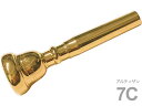 Vincent Bach ( ヴィンセント バック ) 7C GP トランペット マウスピース アルティザン ゴールド 金メッキ 金管 Trumpet mouthpiece ARTISAN gold　北海道 沖縄 離島不可 1