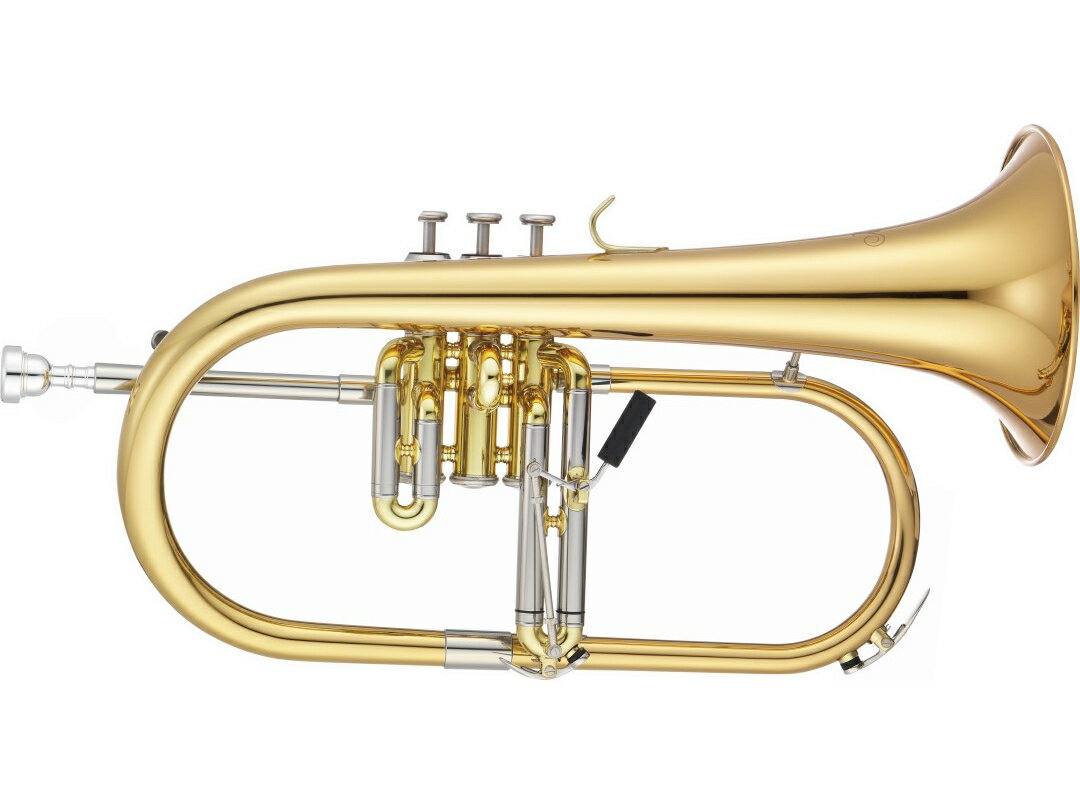 XO ( エックスオー ) 1646GB フリューゲルホルン ラッカー ゴールド ゴールドブラス 管楽器 B♭ Flugelhorn gold　北…