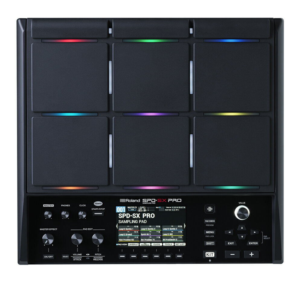 Roland ( ローランド ) SPD-SX PRO サンプリングパッド【SPD-SX PRO】【タイムセール 在庫有り 】 プロ仕様 最高峰 パッド ハイブリッド