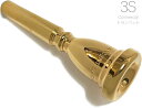 Vincent Bach ヴィンセント バック コマーシャル 3S トランペット マウスピース GP 金メッキ commercial Trumpet mouthpiece 北海道 沖縄 離島不可