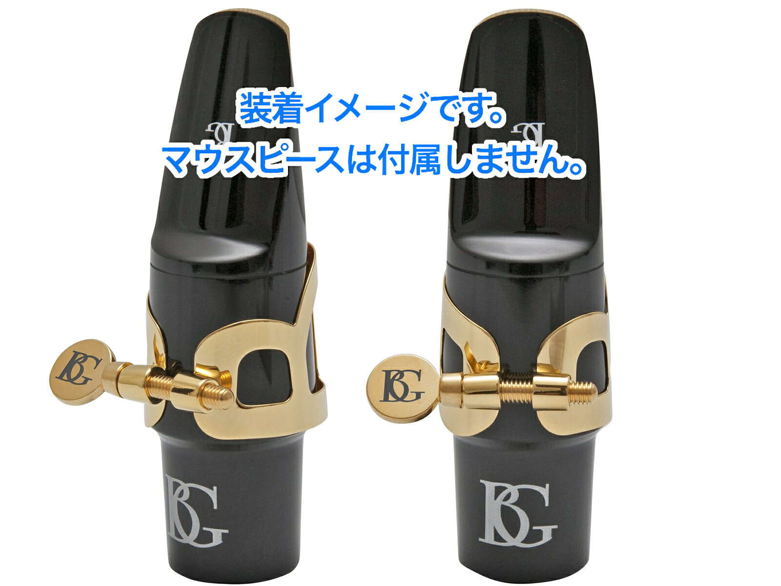 BG ビージー L50 リガチャー ソプラノサックス ゴールドラッカー トラディション 1...