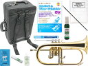 J Michael Jマイケル FG-500 フリューゲルホルン ラッカー ゴールド 管楽器 B♭ Flugelhorn gold セット F 北海道 沖縄 離...