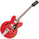 Epiphone ( エピフォン ) Joe Bonamassa 1962 ES-335 Sixties Cherry ジョー ボナマッサ シグネイチャー セミアコ ギター【春特価！ピック20枚プレゼント 】