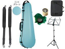 Carbon Mac ( カーボンマック ) CFA-2 スリム MTG ビオラ ケース ミントグリーン 水色 リュック ハードケース viola case mint green セット G　北海道 沖縄 離島 同梱 代引不可