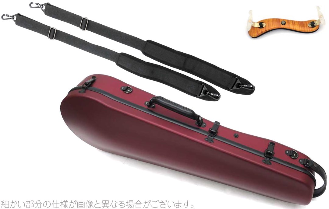 Carbon Mac ( カーボンマック ) CFA-2S サテン S-WRD ビオラ ハードケース サテンワインレッド ケース wine red viola hard case セット H　北海道 沖縄 離島 同梱 代引不可