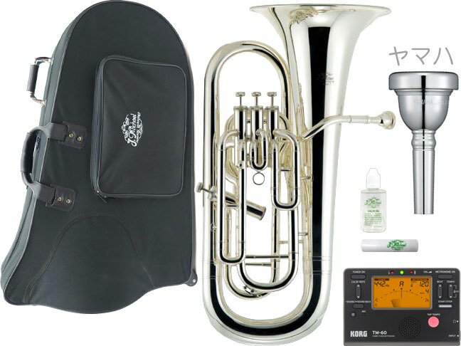 J Michael ( Jマイケル ) EU-1700S ユーフォニアム 新品 銀メッキ 4ピストン B♭ euphonium ヤマハ マウスピース セッ…