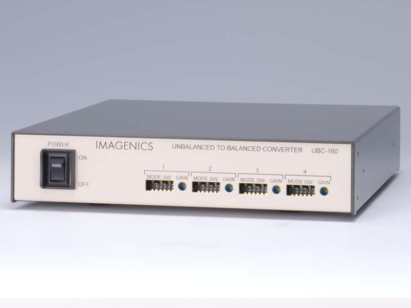 IMAGENICS ( イメージニクス ) UBC-160 ◆ 音声 アンバランス入力、バランス出力変換器【5月8日時点、在庫あり 】 ［ 映像・音声関連機器 ］