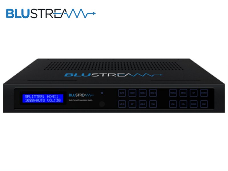 Blustream ( ブルーストリーム ) MFP62 6入力2出力マルチフォーマット対応プレゼンスイッチャー