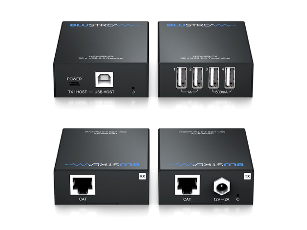 Blustream ( ブルーストリーム ) UEX50B-KIT　　USB 2.0エクステンダーセット