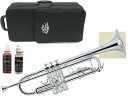 J Michael ( Jマイケル ) TR-430S トランペット アウトレット 銀メッキ レッドブラス マウスパイプ 管楽器 B♭ Trumpet セット P　北海道 沖縄 離島不可